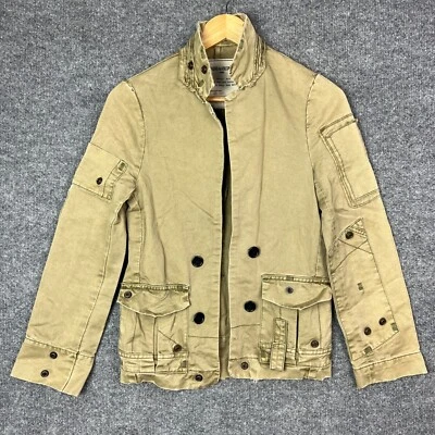 Zadig & Voltaire Vladimir Grunge Utility Jacket Size XS Women Army Military - Image 1 of 4
