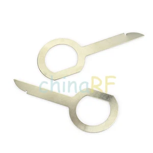 2pcs Car Audio Radio Stereo Removal Release Tool Keys for Mercedes-Benz Audi VW - Picture 1 of 4