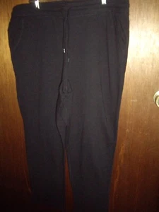 T21 NWT Women's Size XXL Champion Black Sweatpants Fleece Pockets Adjustable Wai - Picture 1 of 5