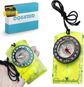 Orienteering Hiking Compass, Professional Field Compass for Map Reading, Best Co - Picture 1 of 6