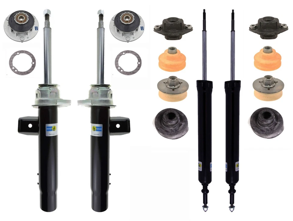 Front Struts & Rear Shock Absorbers Mounts Kit for BMW E90 E91 E92 328i xDrive - Image 1 of 1