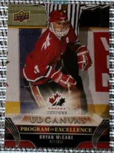 2023-24 Upper Deck Series 2 UD Canvas Program of Excellence #C269 Bryan McCabe - Picture 1 of 2