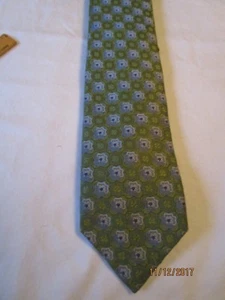 Robert Talbott Green Silk Neck Tie - Picture 1 of 3