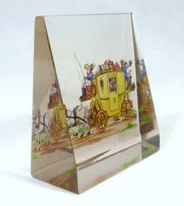 Paperweight Bohemia about 1900 hand-painted - Picture 1 of 1