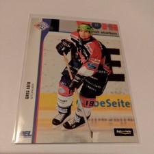 LED Trading Card ICE Tigers Nuremberg 2005/06 Greg Leeb