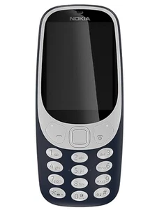 BNIB Nokia 3310(2017) Single SIM 16MB Blue Factory Unlocked Cellphone 2G Simfree - Afbeelding 1 van 1