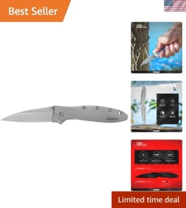 Kershaw Leek Pocket Knife, 3" Stainless Steel Blade - Everyday Carry - Picture 1 of 10