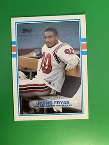 1989 Topps Irving Fryar #204 New England Patriots - Picture 1 of 2