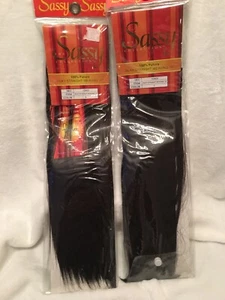 Sassy 100% Futura Silky Straight Weaving 14” Color 4 NWT Other Has About Half - Picture 1 of 4