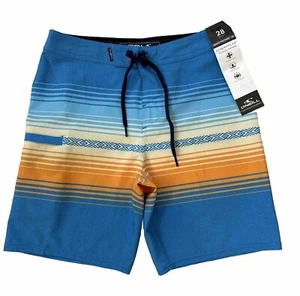 O’Neill Boys Hyperfreak Heat Stripe Line BoardShorts SP3206010 Waist 28” $45 - Picture 1 of 9