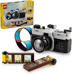 LEGO Creator 3 en 1 Cámara Retro Juguete, Se Transforma de Juguete Cámara a Video Retro - Imagen 1 de 12
