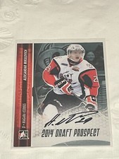 ALEKSANDAR MIKULOVIC 2014 LEAF IN THE GAME ITG DRAFT PROSPECTS ON CARD AUTO