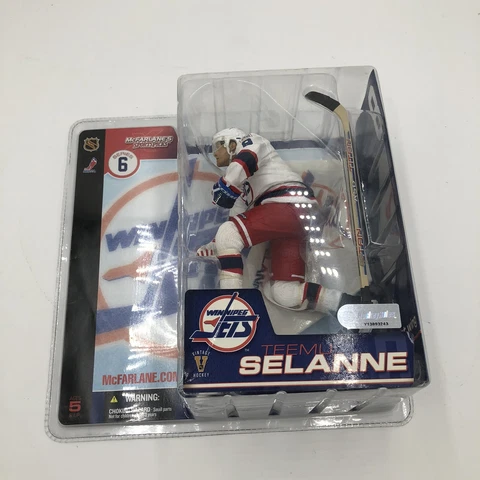 Colorado Avalanche NHL Teemu Selanne McFarlane Series 6 Winnipeg Jets Variant Cover
