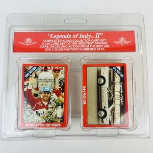 1992 Legends of Indy II Cards Complete 100 Cards - Picture 1 of 7