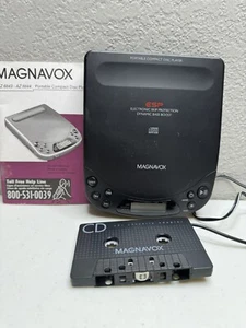 MAGNAVOX Portable CD Player ESP Dynamic Bass Boost AZ6844/17 TESTED Working - Picture 1 of 10