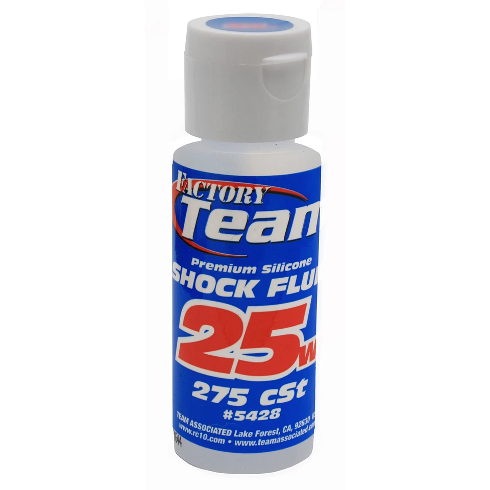 Team Associated 25wt Silicone Shock Oil 2 Oz Asc5428