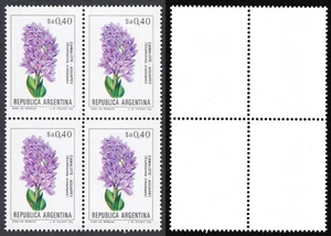 Argentina MNH 1983 Flores Block de 4 sellos Michel nº 1662 Yvert 1388 - Imagen 1 de 1