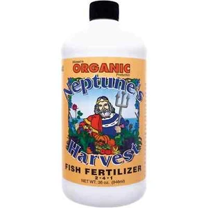 Neptune's Harvest Organic Hydrolyzed 2-4-1 Fish Fertilizer 1 pint - Picture 1 of 1