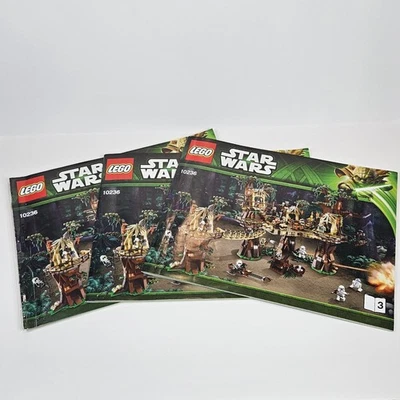 Lego Star Wars 10236 Ewok Village Instruction Books 1,2,&3  - Image 1 of 4