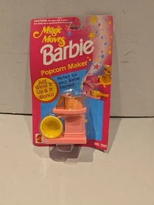 Vintage 1993 Magic Moves Popcorn Maker Aufzieh Barbie Gerät Spielzeug Zubehör - Bild 1 von 5