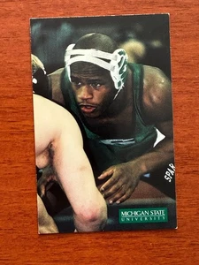 WRE 1998-99 MICHIGAN ST ST SPARTANS Wrestling Spielplan College WILL HILL - Bild 1 von 2