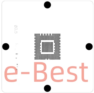 SDP 1301 SDPI301 SDP13O1 SDP130I SDP1301 BGA Laser Schablone Template 0,5 mm - Bild 1 von 9