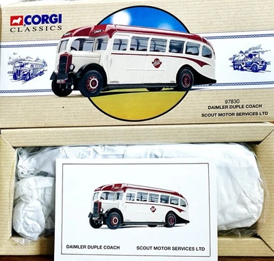 Corgi No. 97830 Daimler Duple Coach Scoutmaster Services Ltd. 3892 of 5,000 - Image 1 of 4