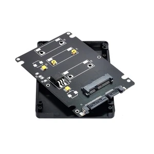 mSATA SSD Adapter, Mini PCI-E Konverter, 2,5 Zoll SATA Gehaeuse - Bild 1 von 2