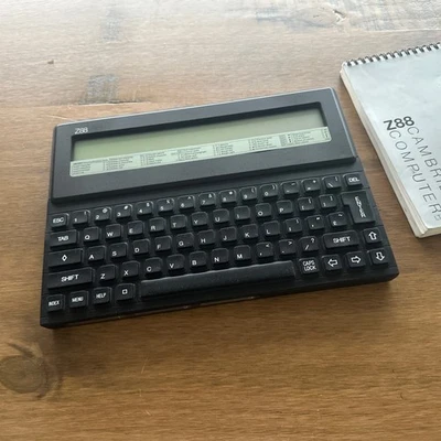 Cambridge Z88 + 128K Ram + 32K EPROM  + PC Link + Manual - Working - VGC - Image 1 of 4