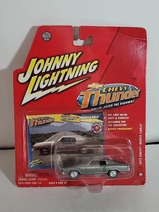 Johnny Lightning 1972 Chevy Monte Carlo Chevy Thunder Car Grey/Silver #5 New Box - Bild 1 von 7