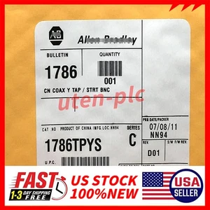 New InBox Free Shipping 1786TPYS C AB Coaxial Y Tap STRT BNC Cable  1786-TPYS - Picture 1 of 2