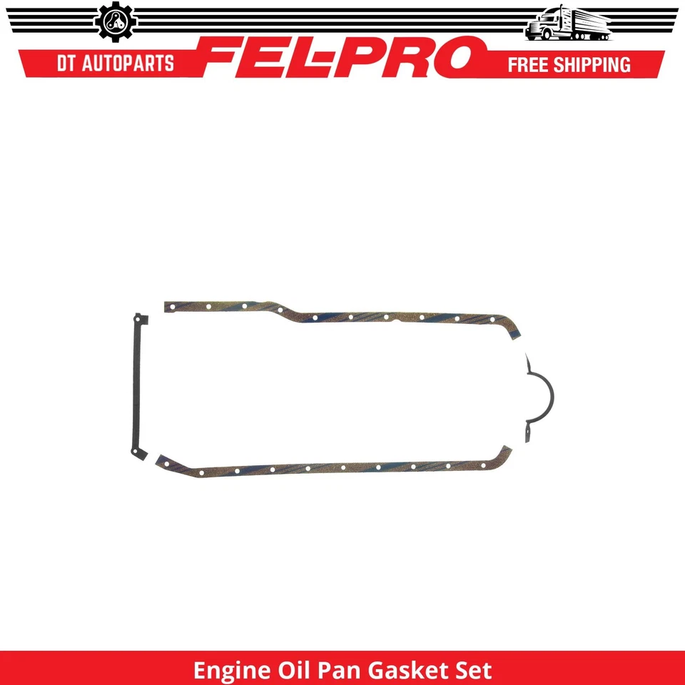 Juego de juntas de cárter de aceite de motor Fel-Pro 1976 1977 1978 para Chevrolet P30 1975-1989 Foto 1 de 1