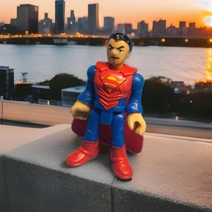 Fisher Price DC Super Friends Imaginext Superman - Imagen 1 de 6