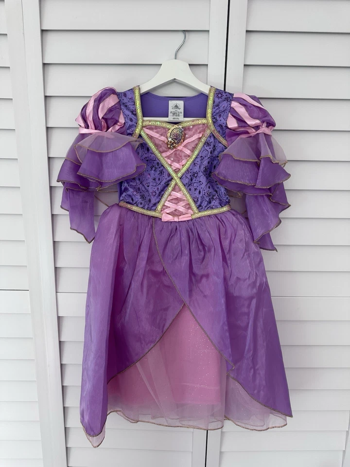 Disney Princess Rapunzel dress - movie “Tangled” from The Disney Store  Size 5/6 - Image 1 of 1