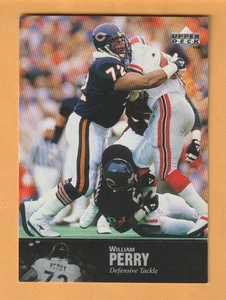 William Perry Chicago Bears 1997 Upper Deck Legends #156 Clemson Tigers - Imagen 1 de 2