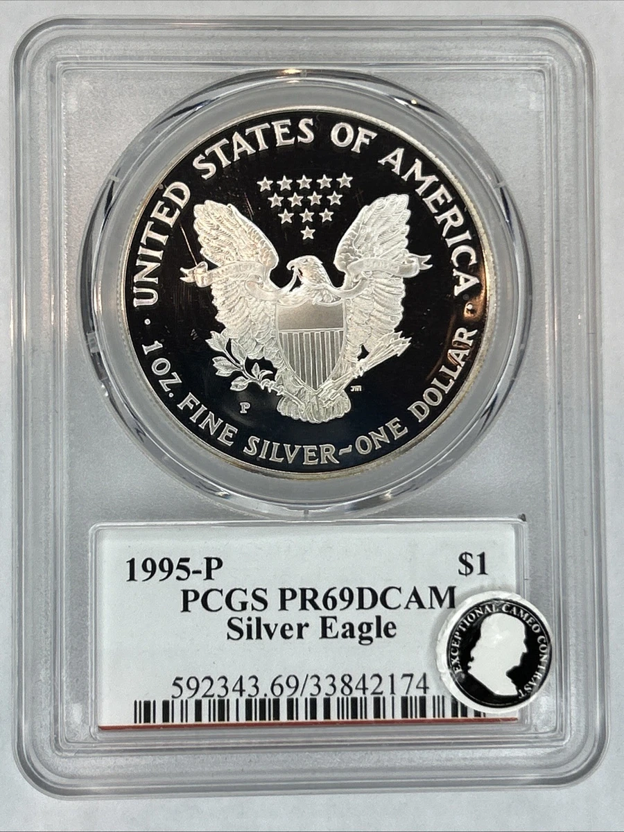 PCGS PR69DCAM 完全未使用品 1995年 イギリス £1銀貨 PCGS PR69DCAM 完全未使用品 1995年 イギリス £1銀貨 PCGS PR69DCAM 完全未