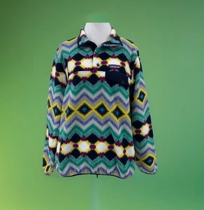 Patagonia Synchilla Timber Twist Snap T Pullover Damen Gr. L Aztec Southwestern - Bild 1 von 14