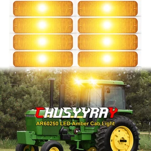 Luce LED lampeggiante cabina per John Deere 50 serie 4050 4250 4450 4650 4850 - Foto 1 di 14