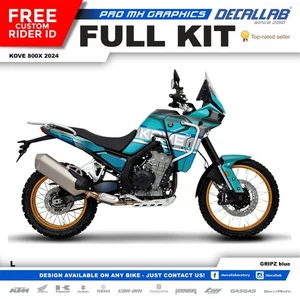 Kove 800 x 2024 Super Durable Adventure Sticker Kit Decals set graphics Decallab - Picture 1 of 6