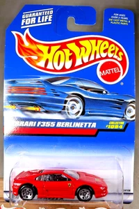 1999 Hot Wheels Mainline/Collector #1094 FERRARI F355 BERLINETTA Red w/5 Spokes - Picture 1 of 5