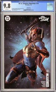 DC vs. Vampires World War V #9 - Cover C - Björn Barends Variant - CGC 9.8! - Picture 1 of 1