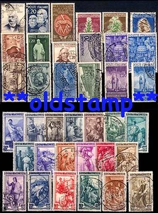 ITALIA Repubblica Annata 1950 a scelta tra tutti i valori annullati perfetti! - Picture 1 of 15