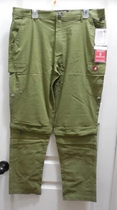 NWT Canada Weather Gear Men's Bengaline Zip Off Pant - Picture 1 of 9