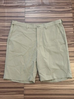 Pantalones Cortos Haggar Para Hombre Talla 36 Beige Caqui Tostado Golf Foto 1 de 4