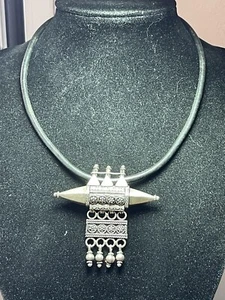 Collier Touareg Argent Massif Poinçon 925 Orfèvre JMS Un Dromadaire - Imagen 1 de 7