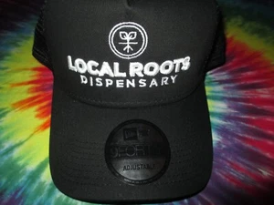 DISPENSARIO DE RAÍCES LOCALES UKIAH HIERBA CALI MACETA CANNABIS SOMBRERO CUARENTA GORRA-NUEVO - Imagen 1 de 3