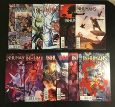ALL NEW INHUMANS 1 2 3 4 5 6 7 8 9 10 11 1st app CAPTAIN SWAIN SET NM AVENGERS