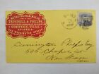 New York: NYC 1869 (circa) #114 Trusdell Phelps Coffee CAMEO Advertising Cover