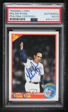 1990 Score Nolan Ryan #696 PSA Authentic PSA/DNA Cert Auto HOF