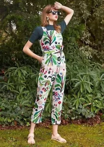 Gorman X Monika Frosberg “Garden 🌺” Pantsuit Size 8 Fits A Small 10 - Picture 1 of 12